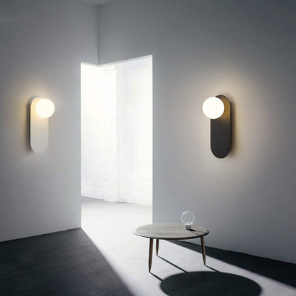 Simple Elegant Glass Wall Sconce Light - Fesara