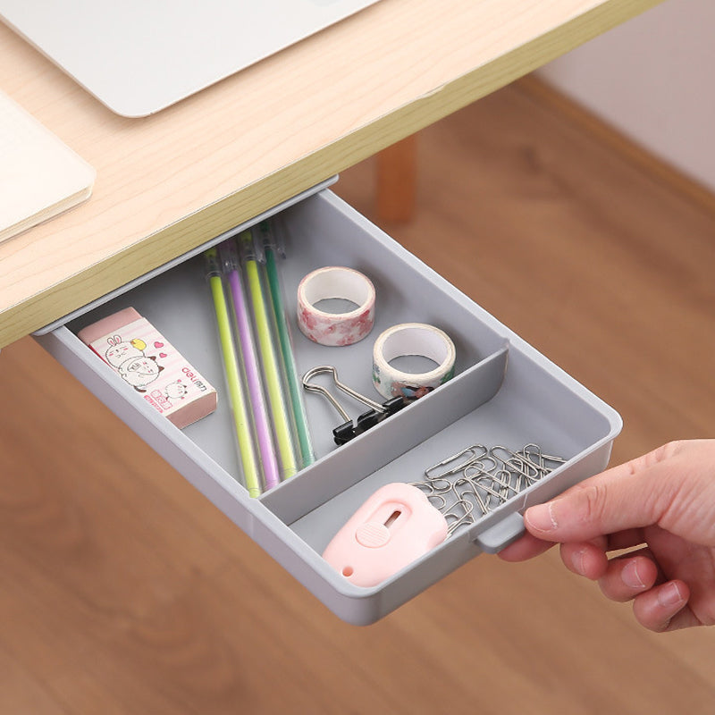 Space Saving Under Desk Storage Drawer