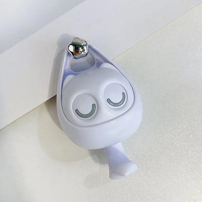 Adorable Smiling Cat Wall Hooks