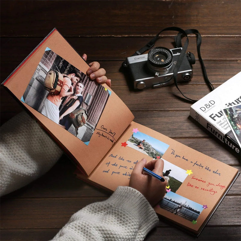 Personalized Travel Memory Book Photo Album