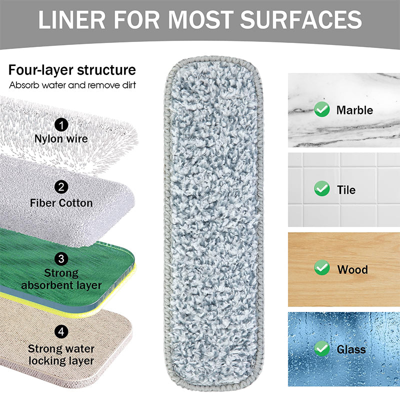 Compact Spin Mop with Extendable Crevice Tool