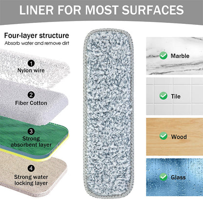 Compact Spin Mop with Extendable Crevice Tool