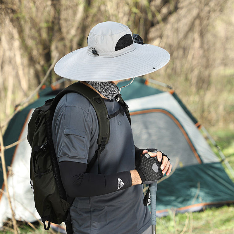 Waterproof Rechargeable Outdoor Fishing Cap Fan