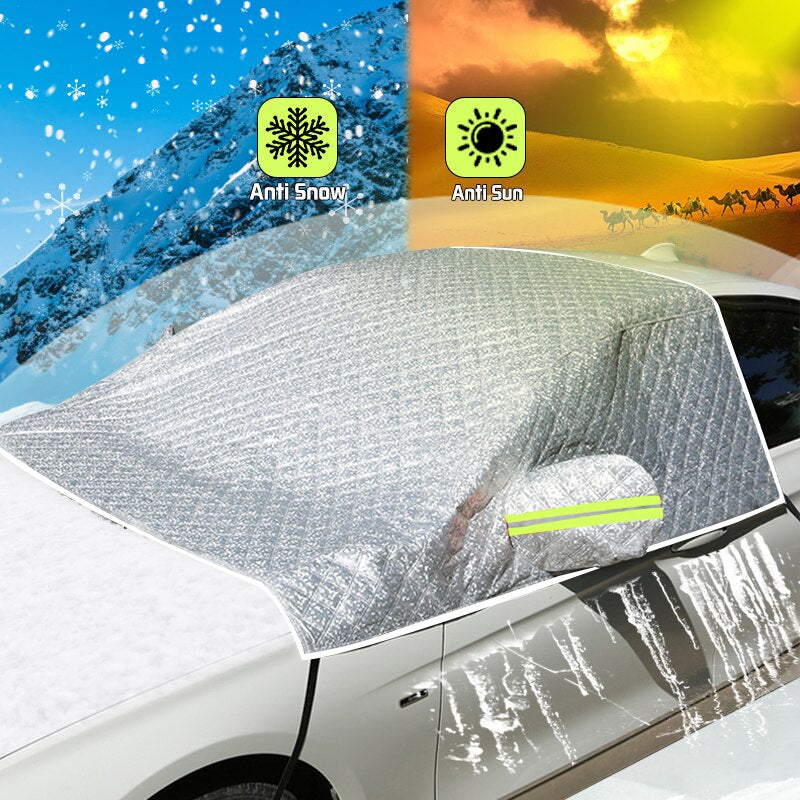 Winter Car Windshield Snow Protection Cover - Fesara