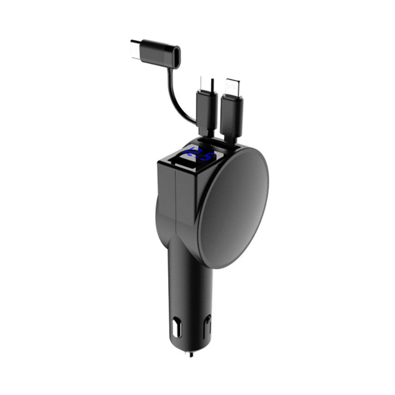 Compact 3-in-1 Fast Car Charger Adapter - Fesara