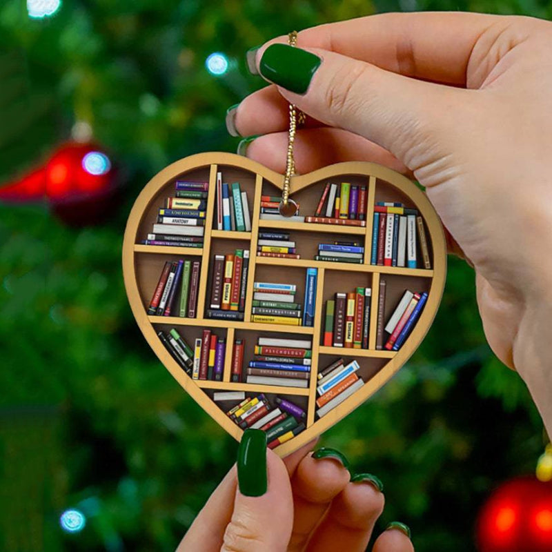 Lovely Heart Shaped Bookcase Decor - Fesara