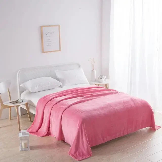 Plush Soft Velvet Throw Blanket