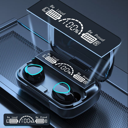 Compact TWS Bluetooth 5.1 Wireless Earbuds - Fesara