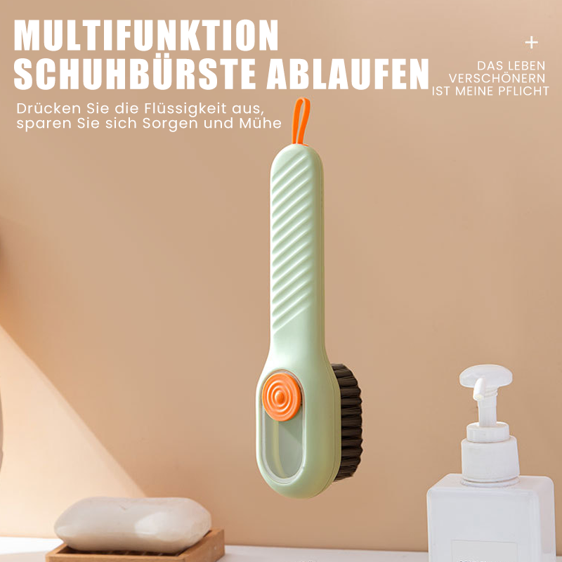 Gentle Home Cleaning Brush with Soft Bristles - Fesara