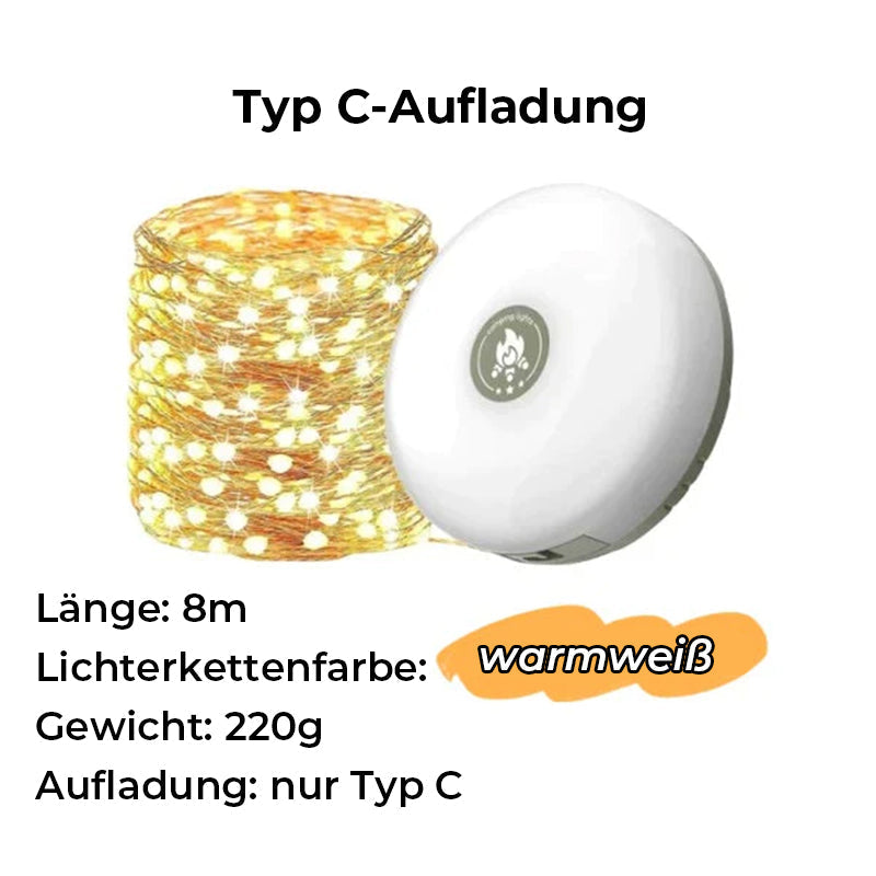 Outdoor String Lights Waterproof Portable Decorative Lights - Fesara