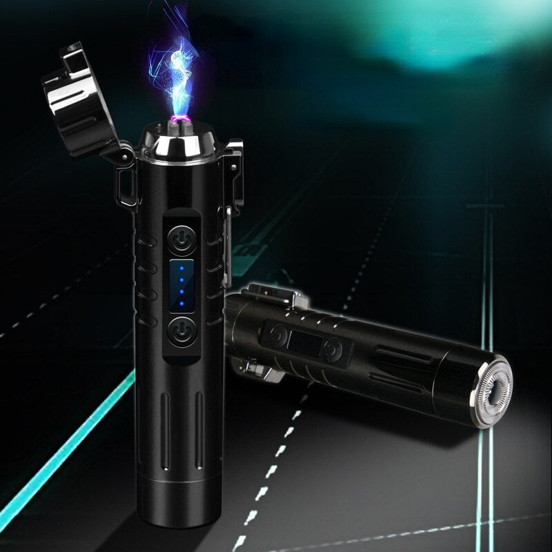 Premium Electric Shaver with LED Light and Trimmer