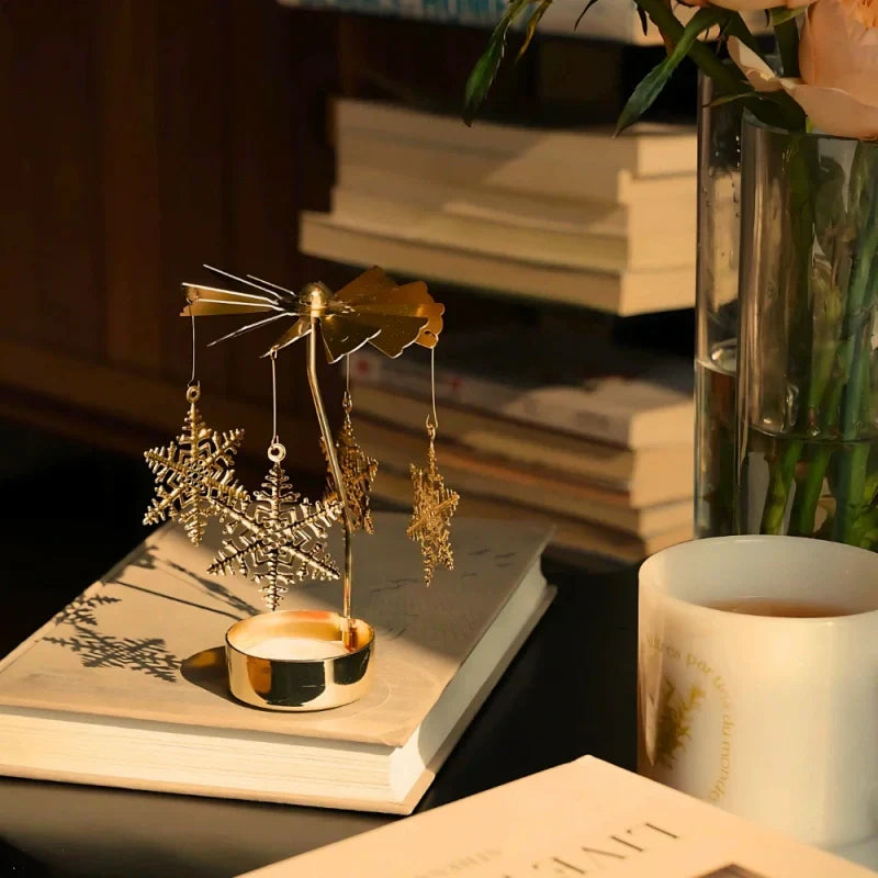 Rotating Candle Display Holder