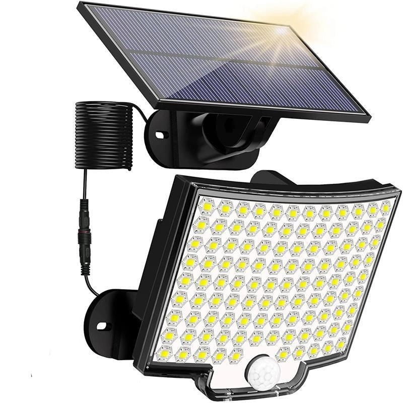 Bright Solar Powered Motion Light for Outdoor Walls - Fesara