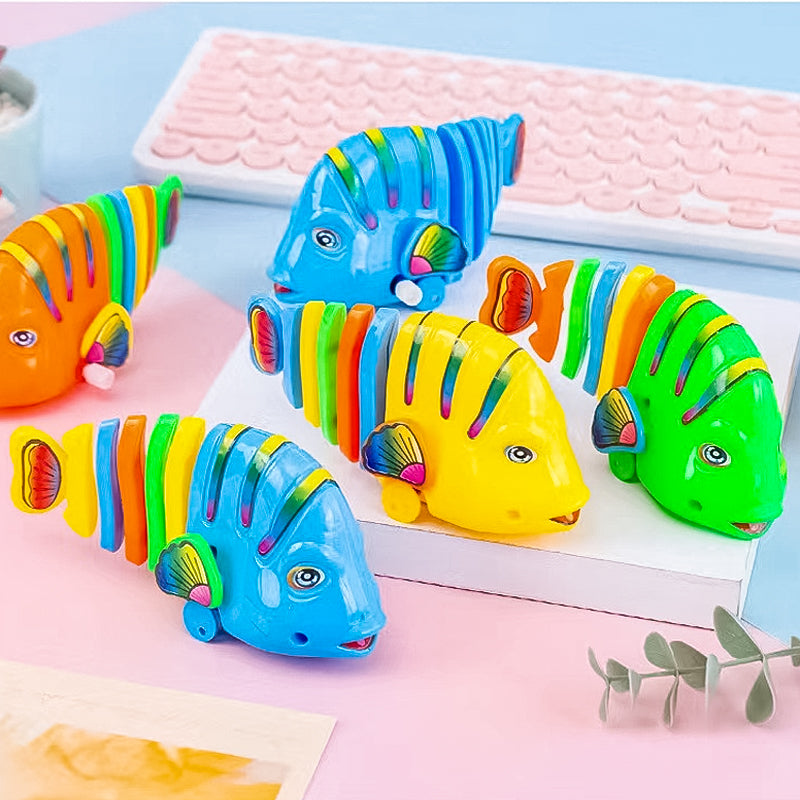 Colorful Swinging Fish Baby Toy