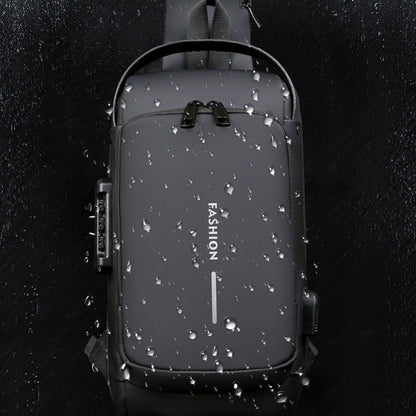 Secure Crossbody Bag with USB Charging Pocket