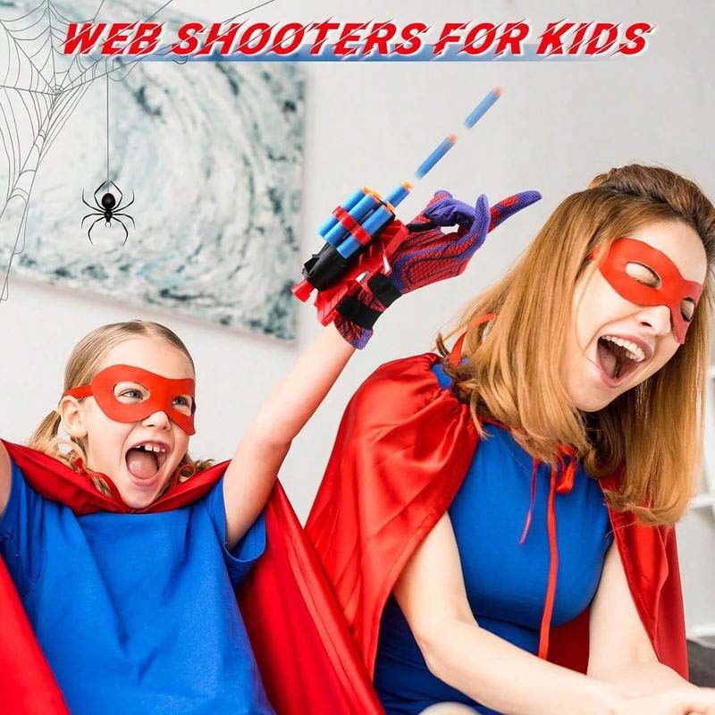 Spiderman Web Blaster Toy with Glove Launcher