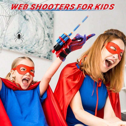 Spiderman Web Blaster Toy with Glove Launcher
