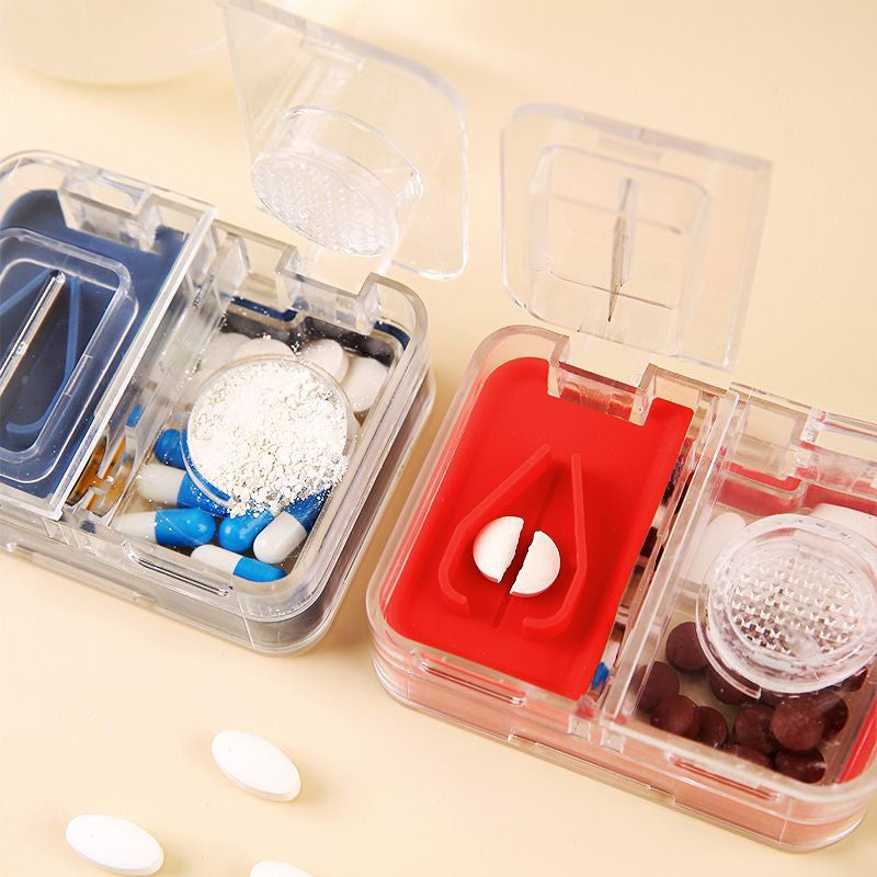 Travel Compact Pill Container