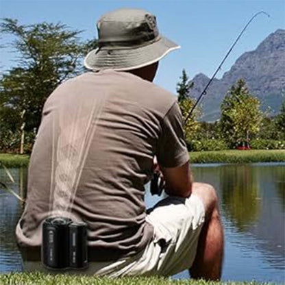 Compact Belt Clip Handheld Fan