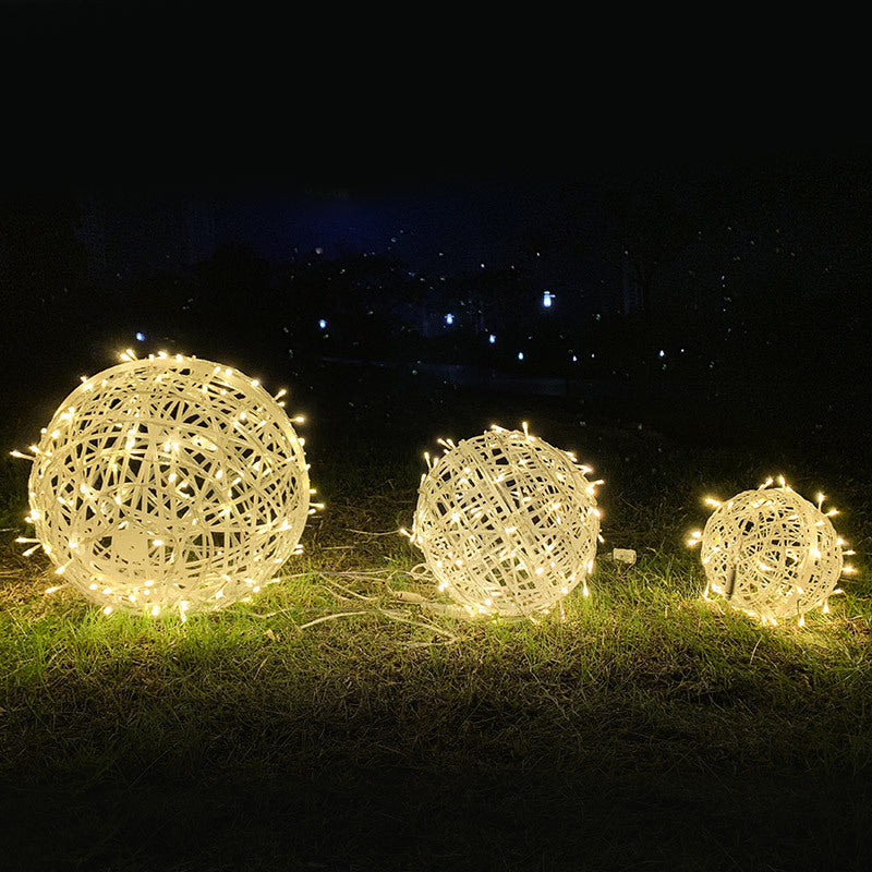Colorful Ball LED Weatherproof Patio Hanging Lamp