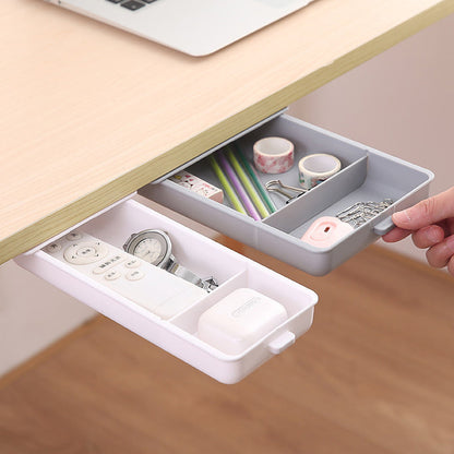Space Saving Under Desk Storage Drawer