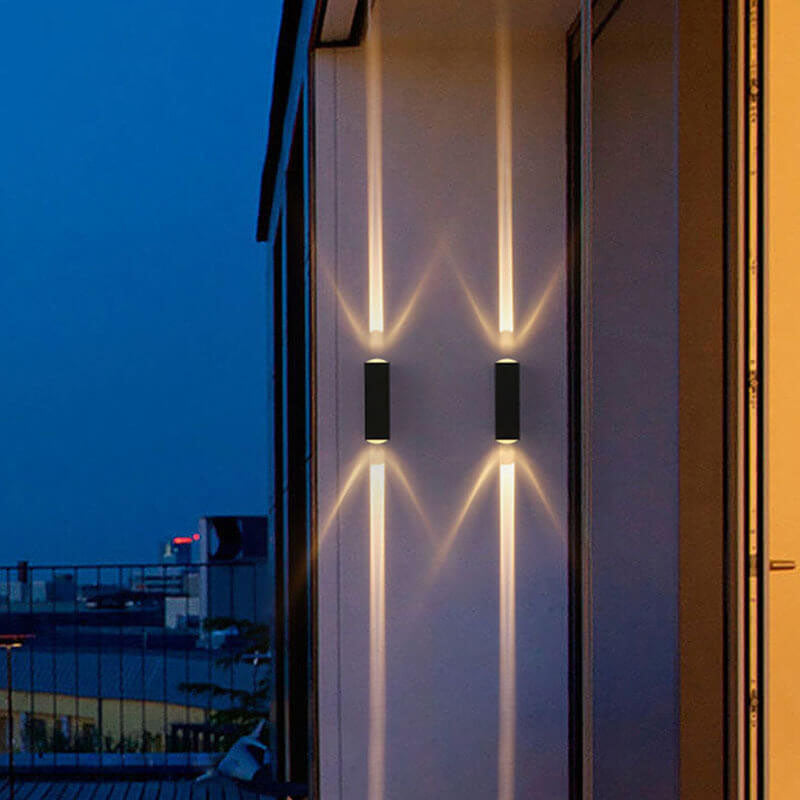 Weatherproof Outdoor LED Wall Lamp for Patio and Garden - Fesara