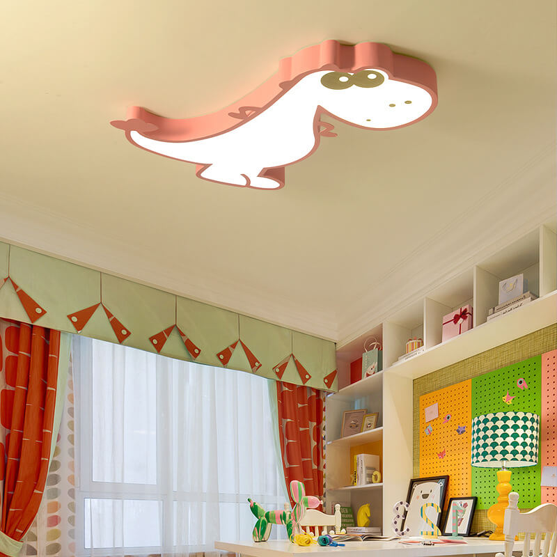 Fun Kids Dinosaur LED Ceiling Lamp - Fesara