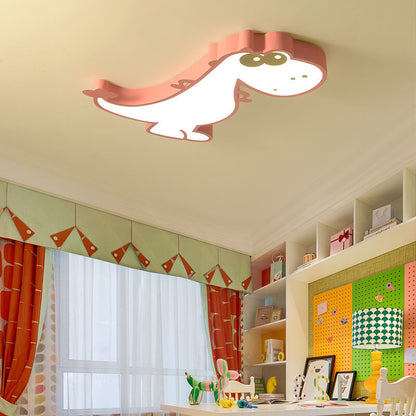 Fun Kids Dinosaur LED Ceiling Lamp - Fesara
