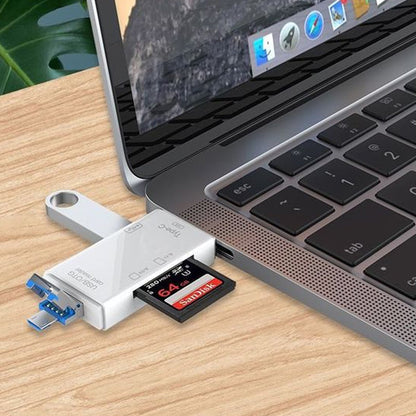 Multi-Function 6-in-1 USB Card Reader