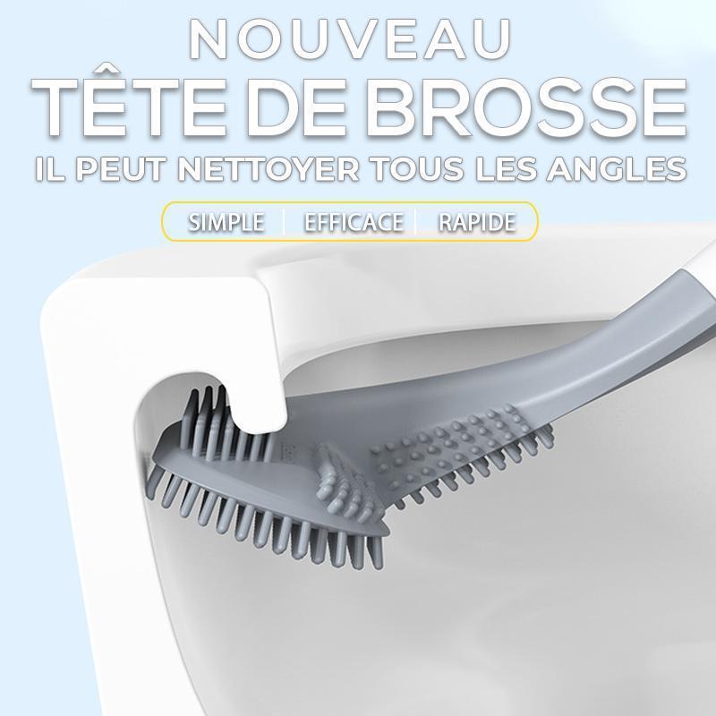 Easy Clean Toilet Brush with Long Handle