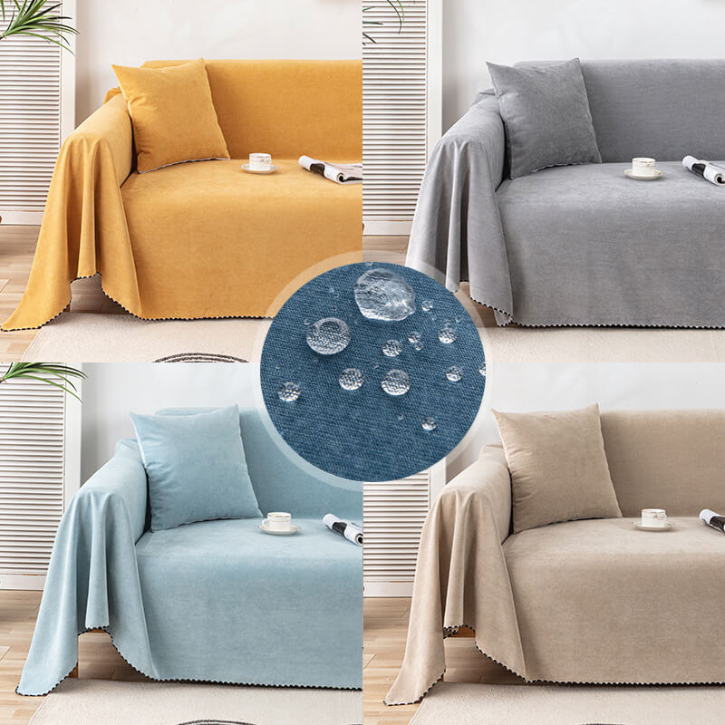 Waterproof Faux Leather Sofa Protector Slip Resistant Cover - Fesara