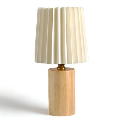 Rustic Wood LED Desk Lamp - Fesara