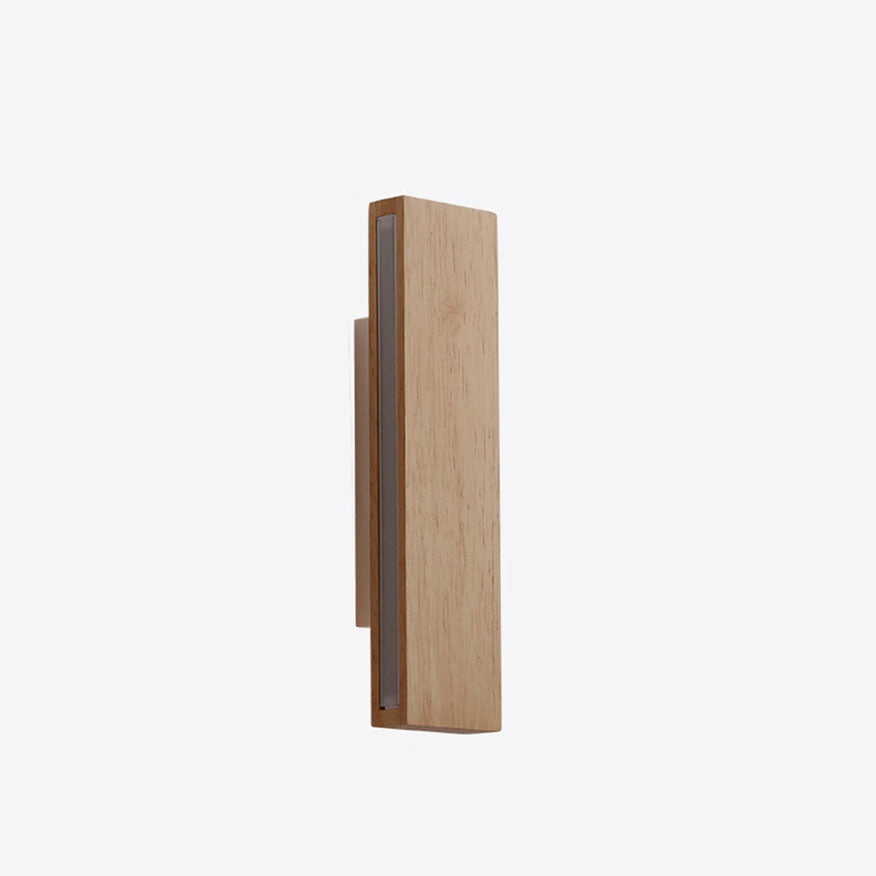Asian Style LED Wooden Wall Light