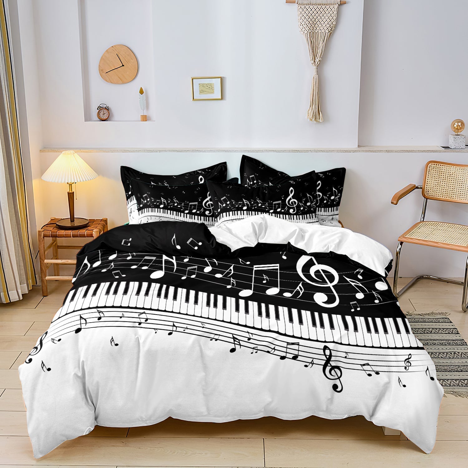 Musical Note Comforter Set - Fesara