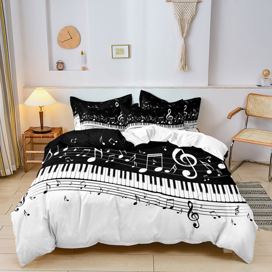 Musical Note Comforter Set - Fesara