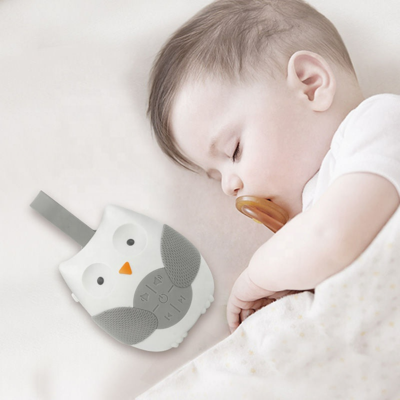 Soothing Baby Owl Sound Machine with Lullabies