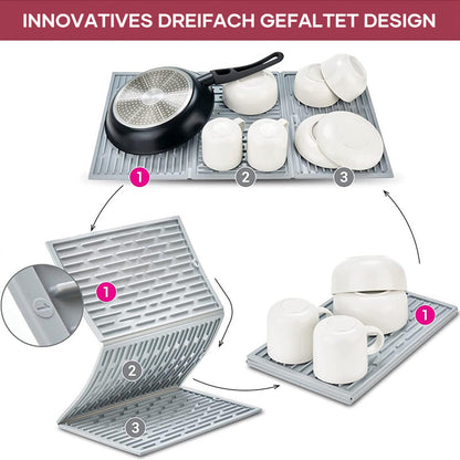Soft Folding Bathroom Drain Mat