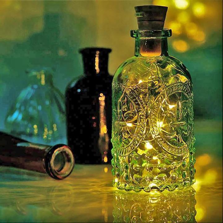Gorgeous Glass Bottle Lamps
