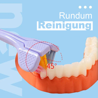 Gentle 3 Sided Soft Bristle Toothbrush