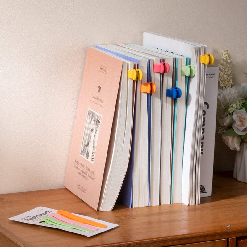 Colorful Silicone Page Bookmark