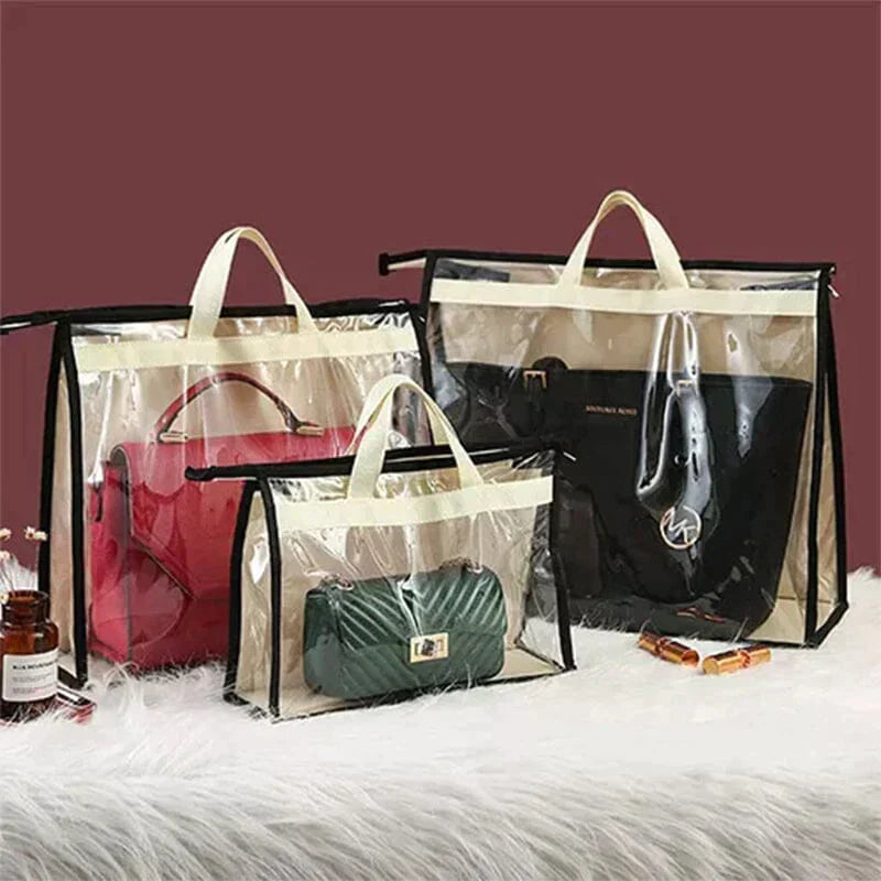 Clear Water-Resistant Storage Bag