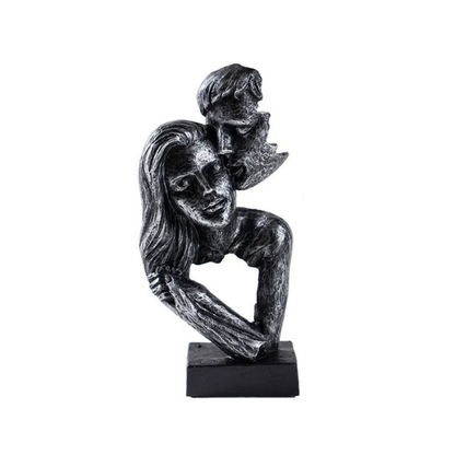 Modern Love Figurine Decorative Couple Statue
