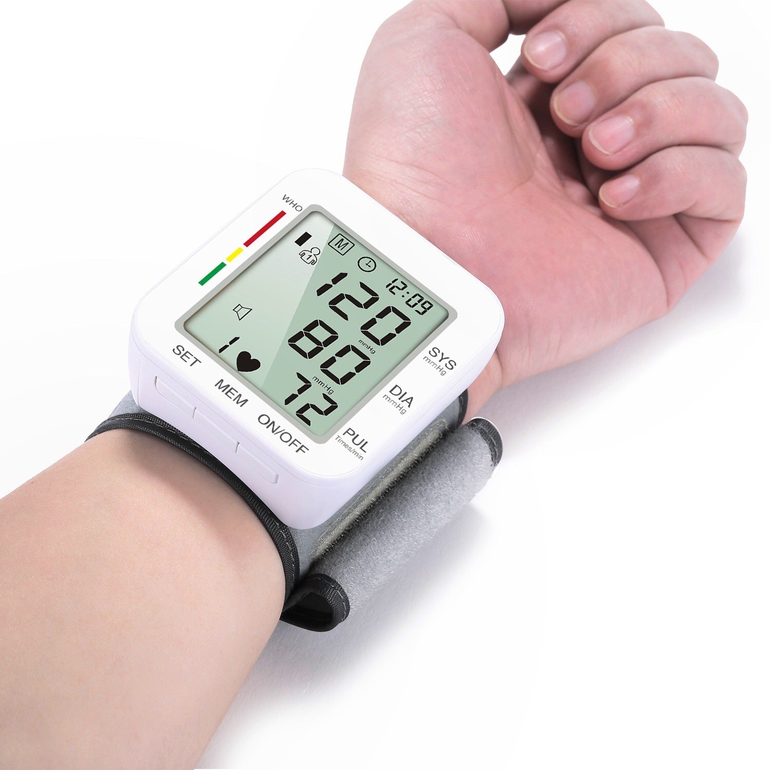 Easy Use Digital Blood Pressure Wrist Monitor - Fesara