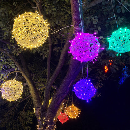 Colorful Ball LED Weatherproof Patio Hanging Lamp