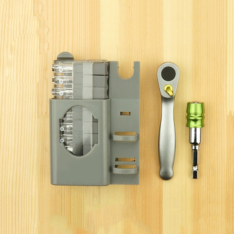 Compact Mixed Screwdriver Set with Phillips and Flathead