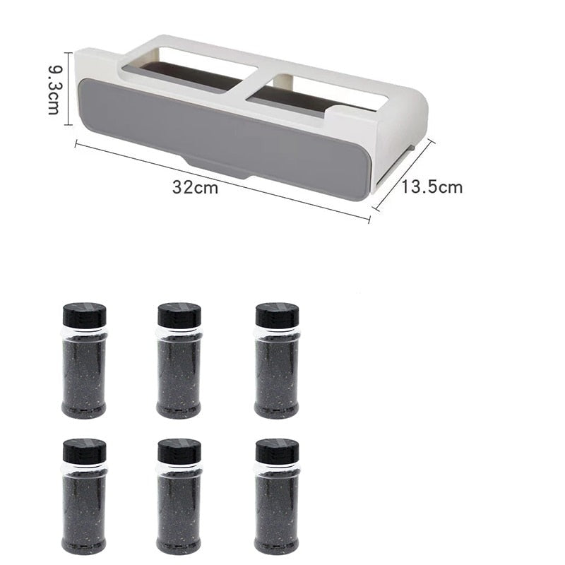 Space Saving Kitchen Herb Storage Rack