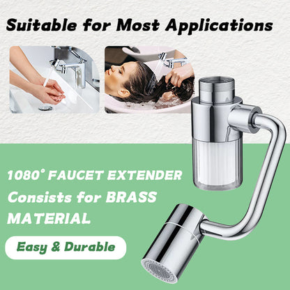 Adjustable Faucet Spray Nozzle Extender