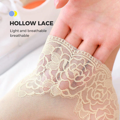 Fesara | Women's Elegant Lacey Ankle Socks