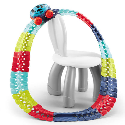 Fun Glow Racing Track Set for Children