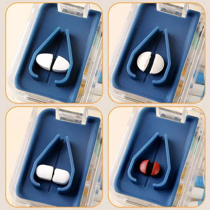 Easy Use Pill Box Organizer System